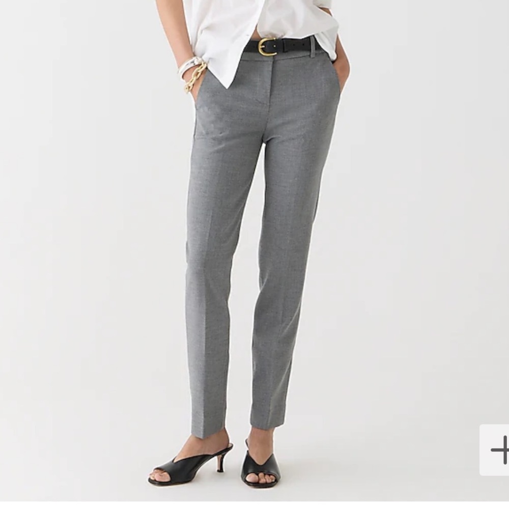 J.Crew Cameron slim cropped pant in four-season stretch